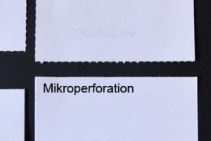 Unterschied zwischen Mikroperforation und Strichperforation